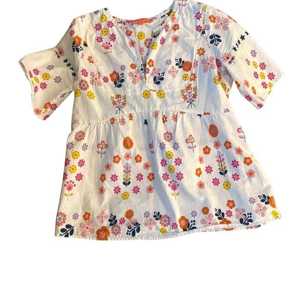Vilagallo Tops - Aroa Padua Print Poplin Shirt by Vilagallo.